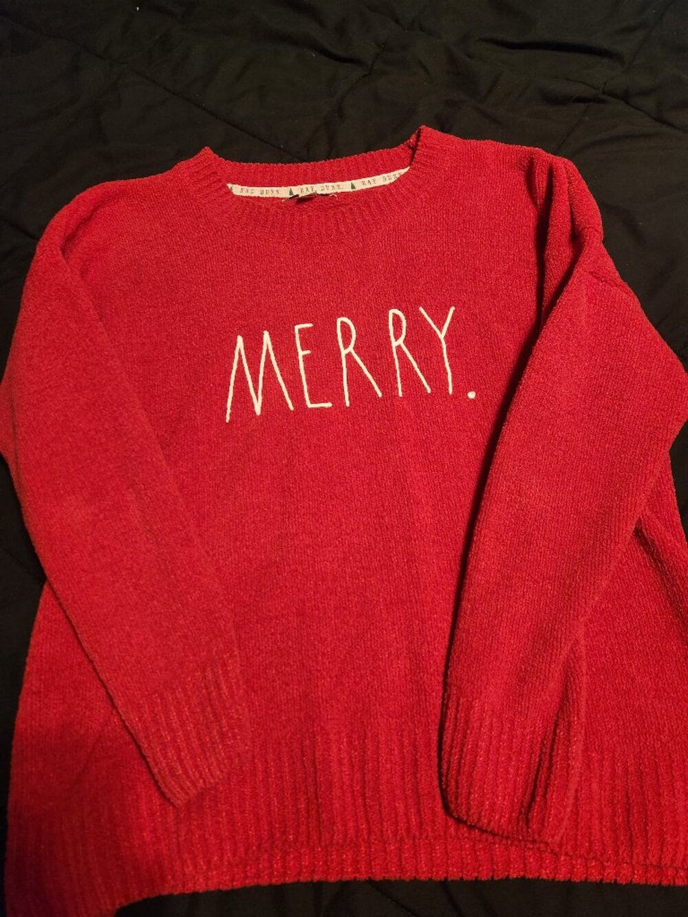 Christmas Rae Dunn Merry Sweater Size XL